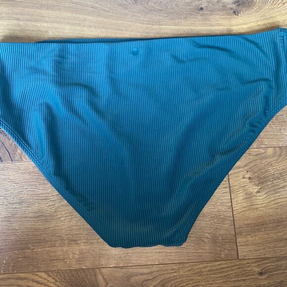 CALIA By Carrie Underwood Mid Rise Bikini Bottom Deep Aqua‎ XL - Picture 3 of 3